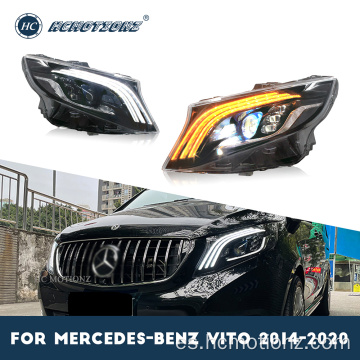 Lámparas frontales Hcmotionz Mercedes Vito 2014-2020